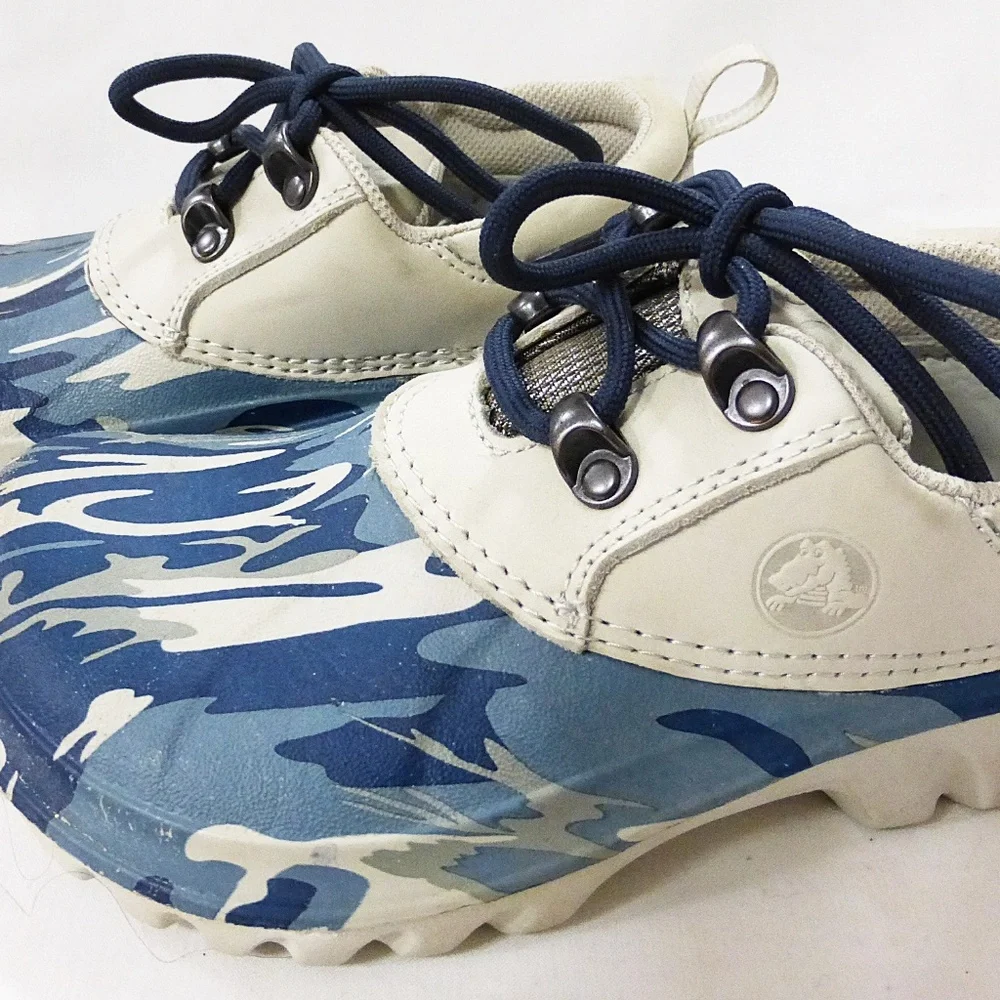Crocs kids‎ close clogs camouflage size m1 w3 shoes outdoor beach water